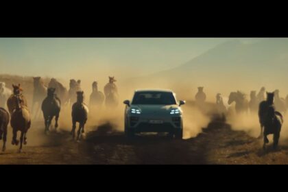 ,dua Lipa u Porsche Macan Electric