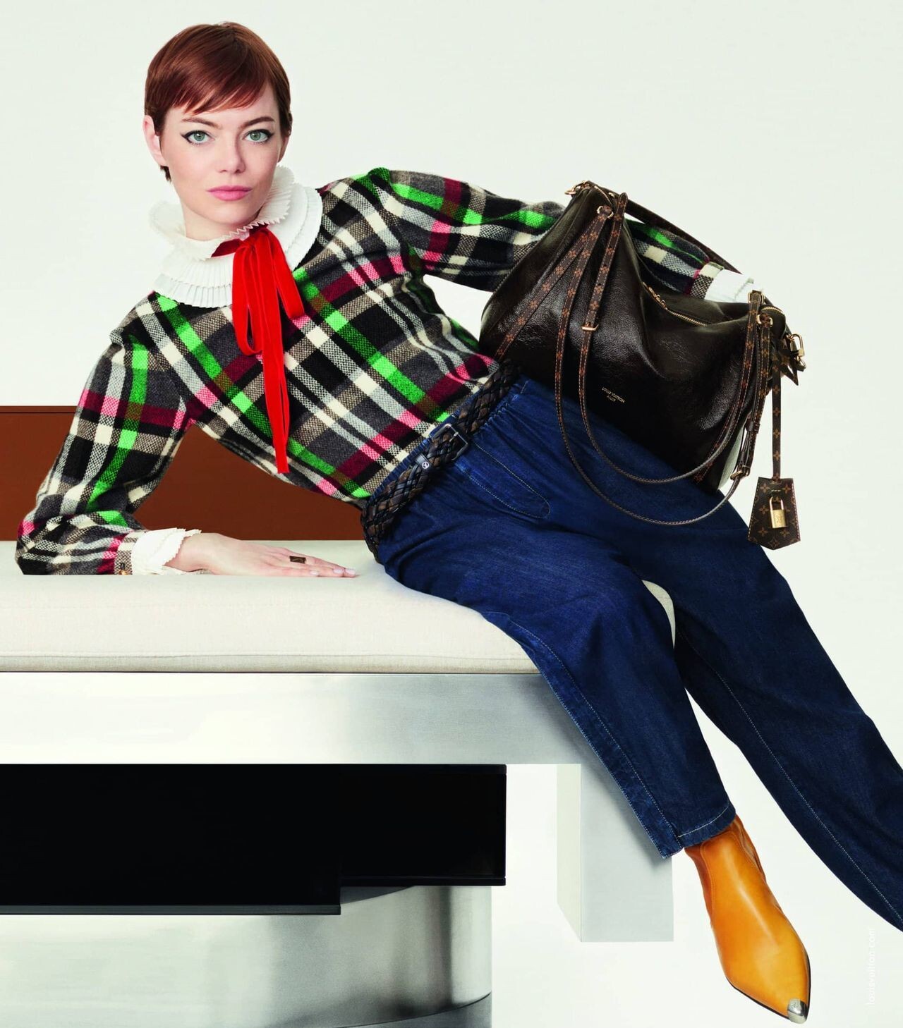 Emma Stone u editorijalu Louis Vuitton