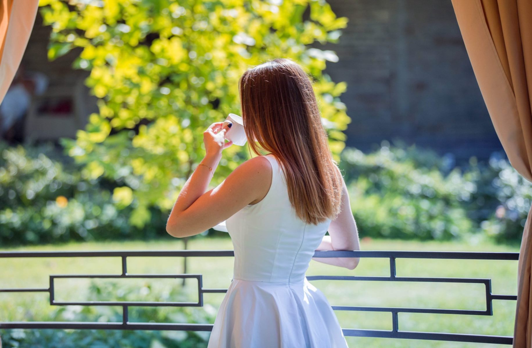 Kava u parku Manor House Spa