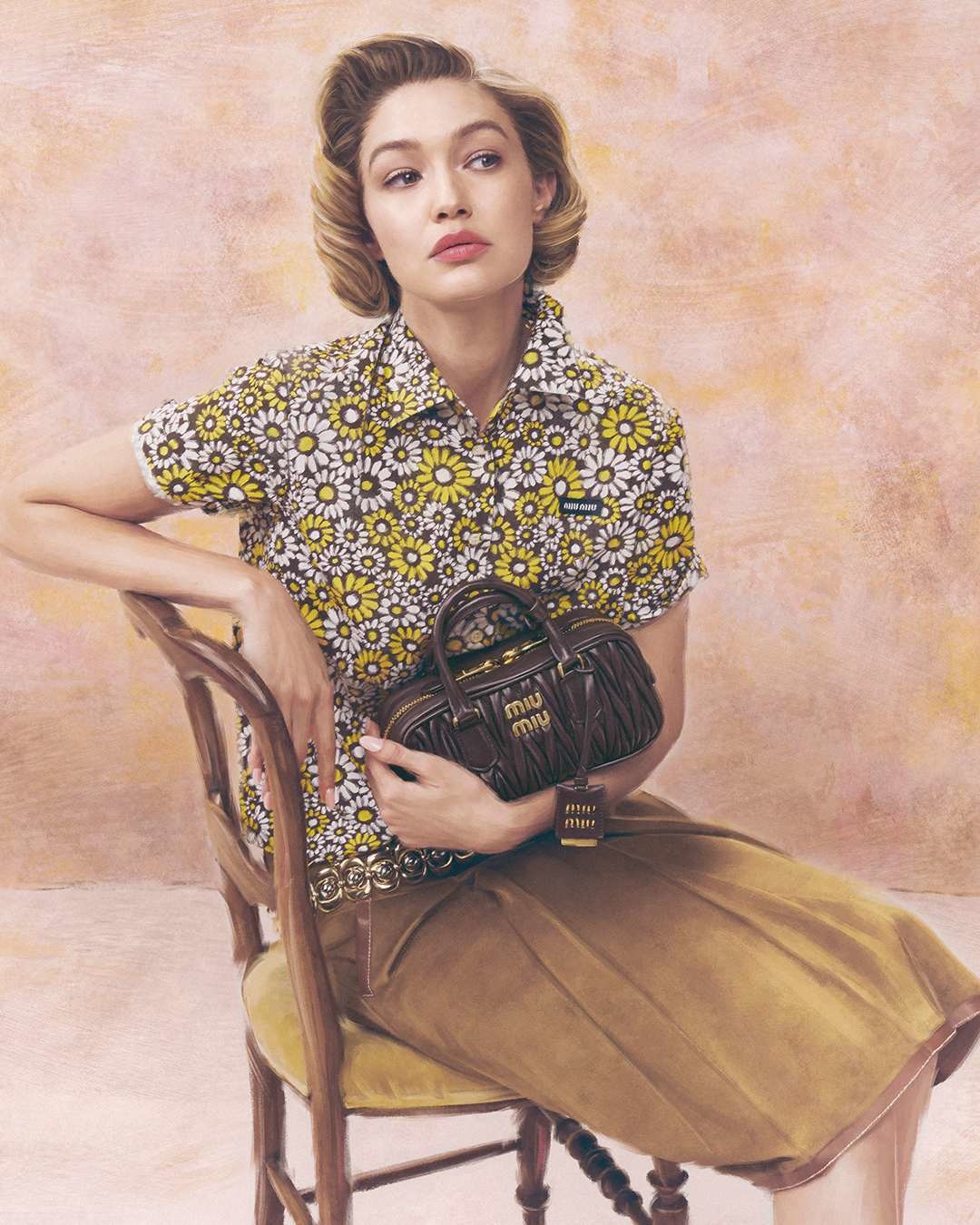 Najnovija Miu Miu kampanja s Gigi Haddid1