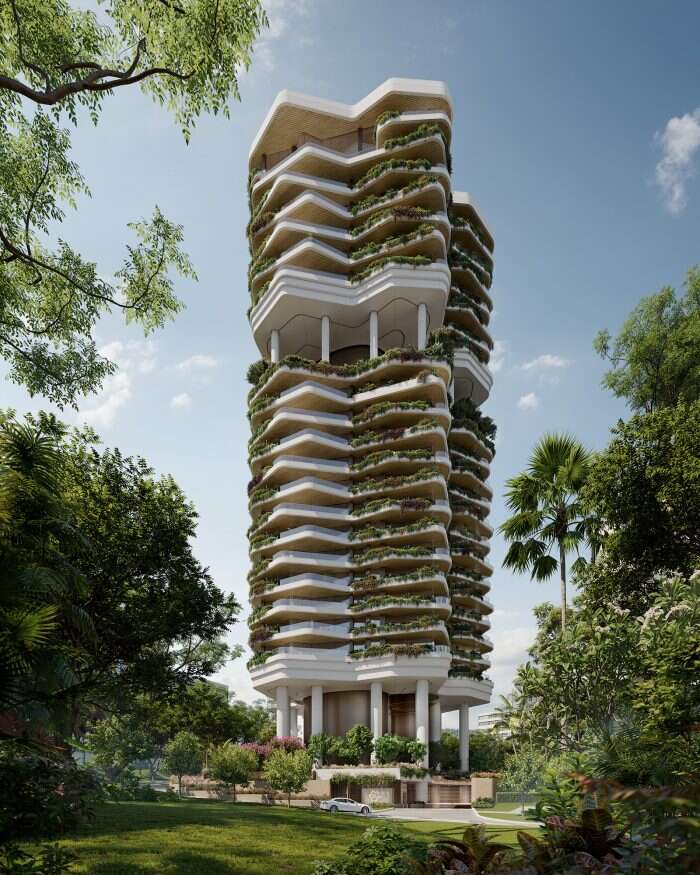 Plp Architecture Tower u Singapuru