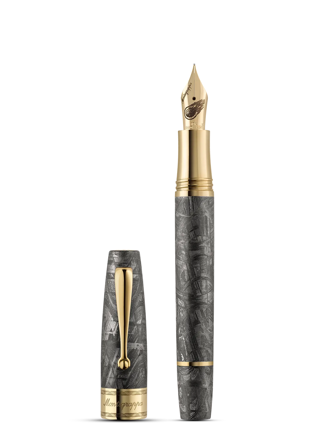 Montegrappa Muonionalusta Meteorite nalivpero